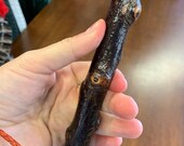 Blackthorn Hiking Staff pole 51 inch - Handmade in Ireland by me - beautiful handle