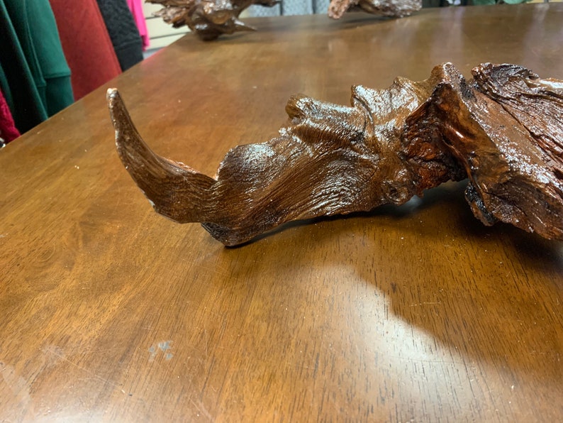 Old Irish Bog Oak Natural Art Work Sculpture Etsy