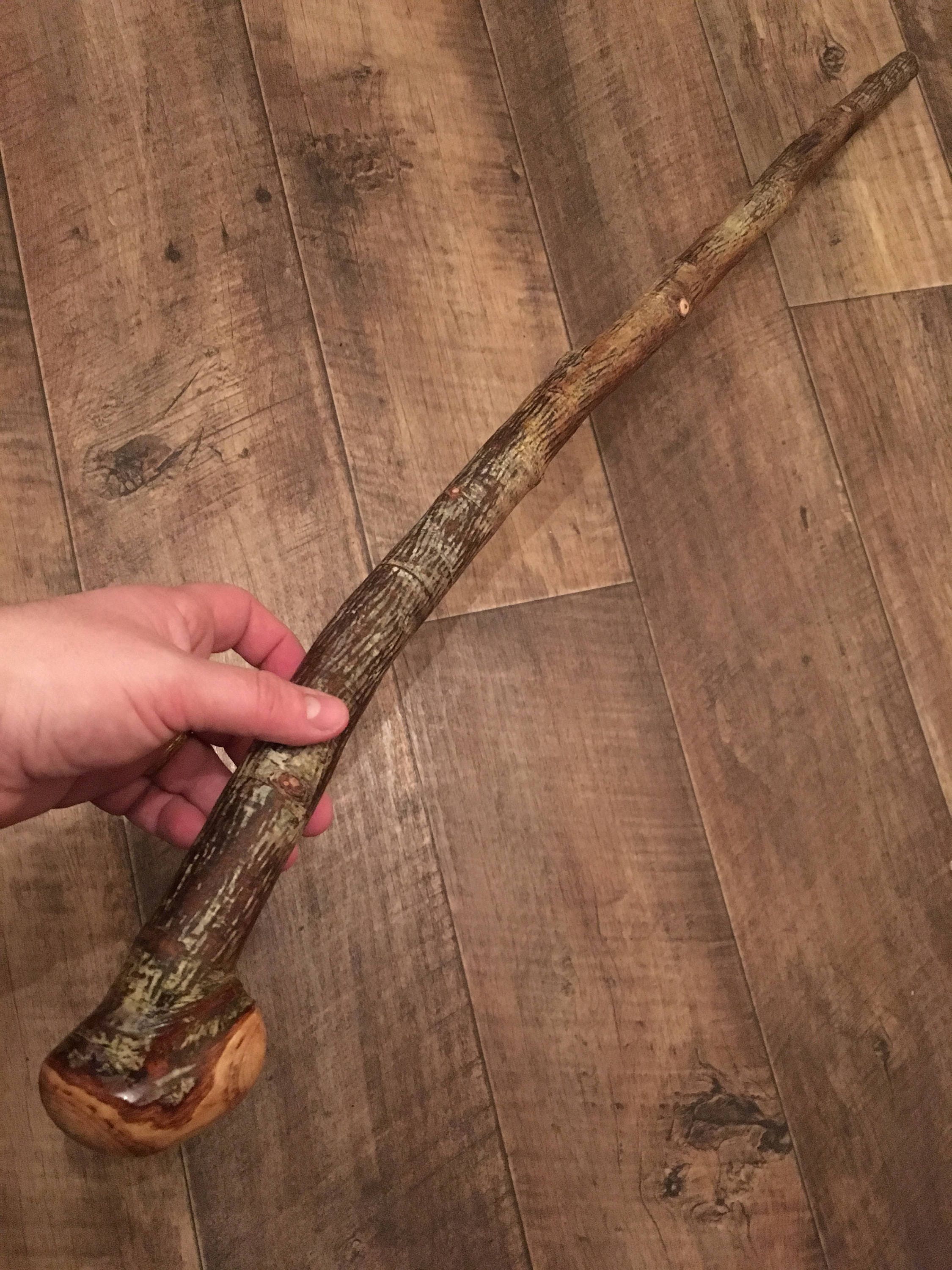 35 inch Rowan Tree Walking Stick Irish Mountain Ash Shillelagh