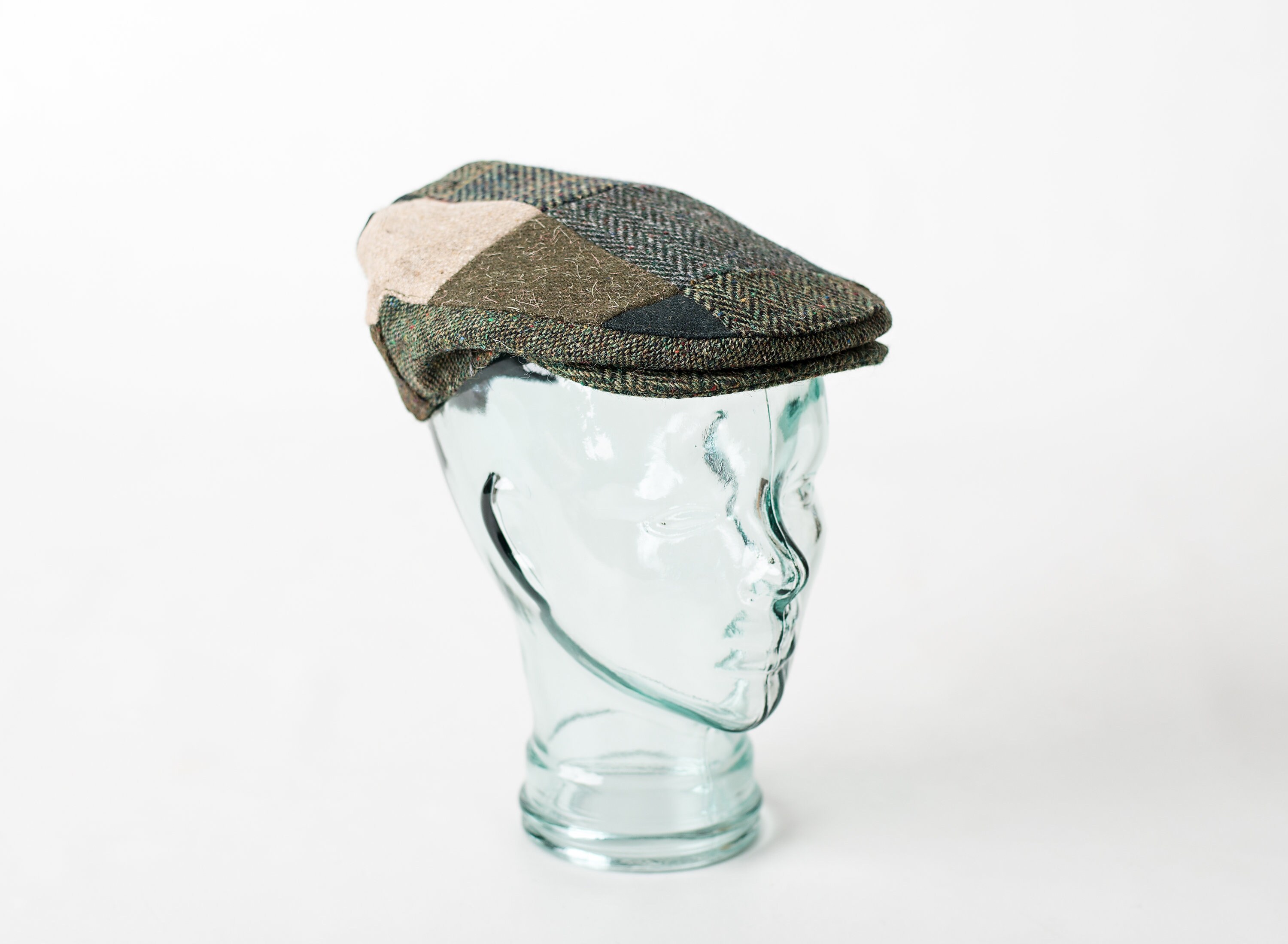 tweed golf cap