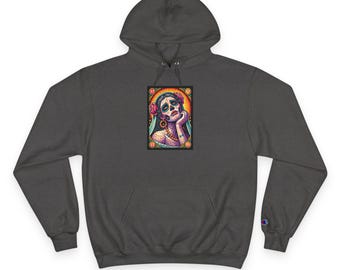 La Llorona Loteria Card Hoodie | Día de los Muertos Style Loteria hoodie