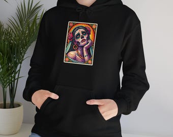 La Llorona Loteria Hooded Sweatshirt | NM Hoodie