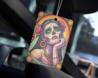 La Llorona Loteria Car Air Freshener