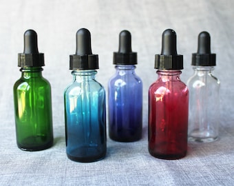 Glass Dropper Bottle. Perfect to hold ink or water. Calligraphy Kit. Modern Calligraphy.