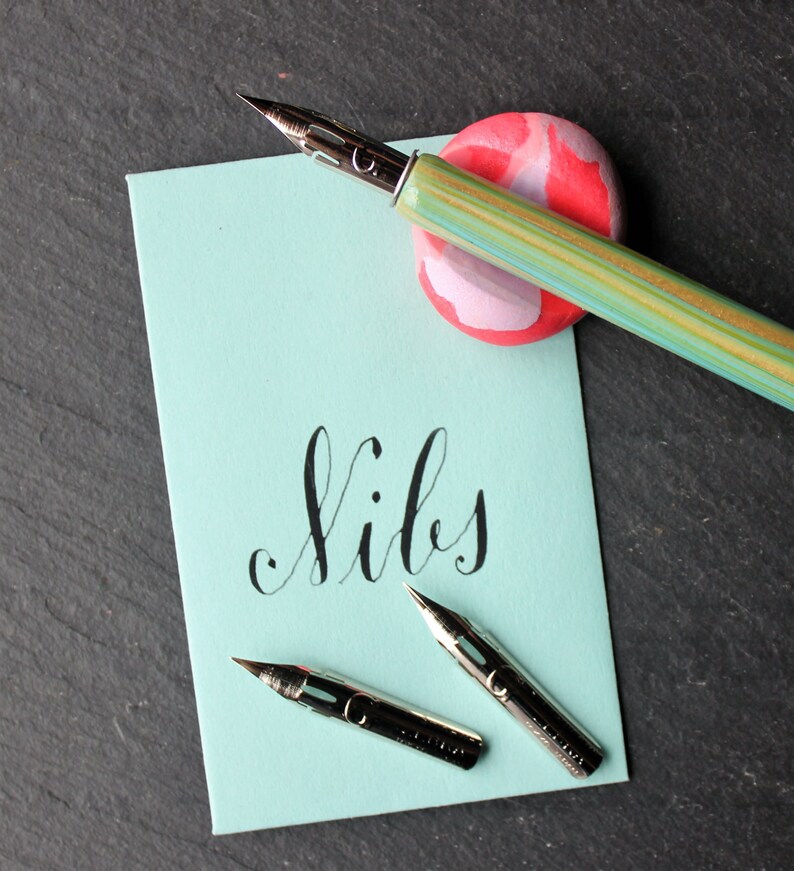 Zebra Comic G Calligraphy Nib Set of 2. Calligraphy Kit. Etsy
