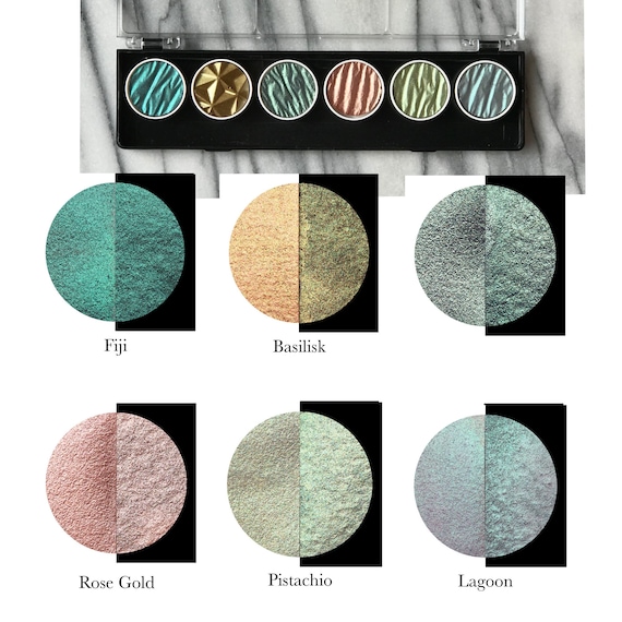 Finetec Metallic Watercolour sets