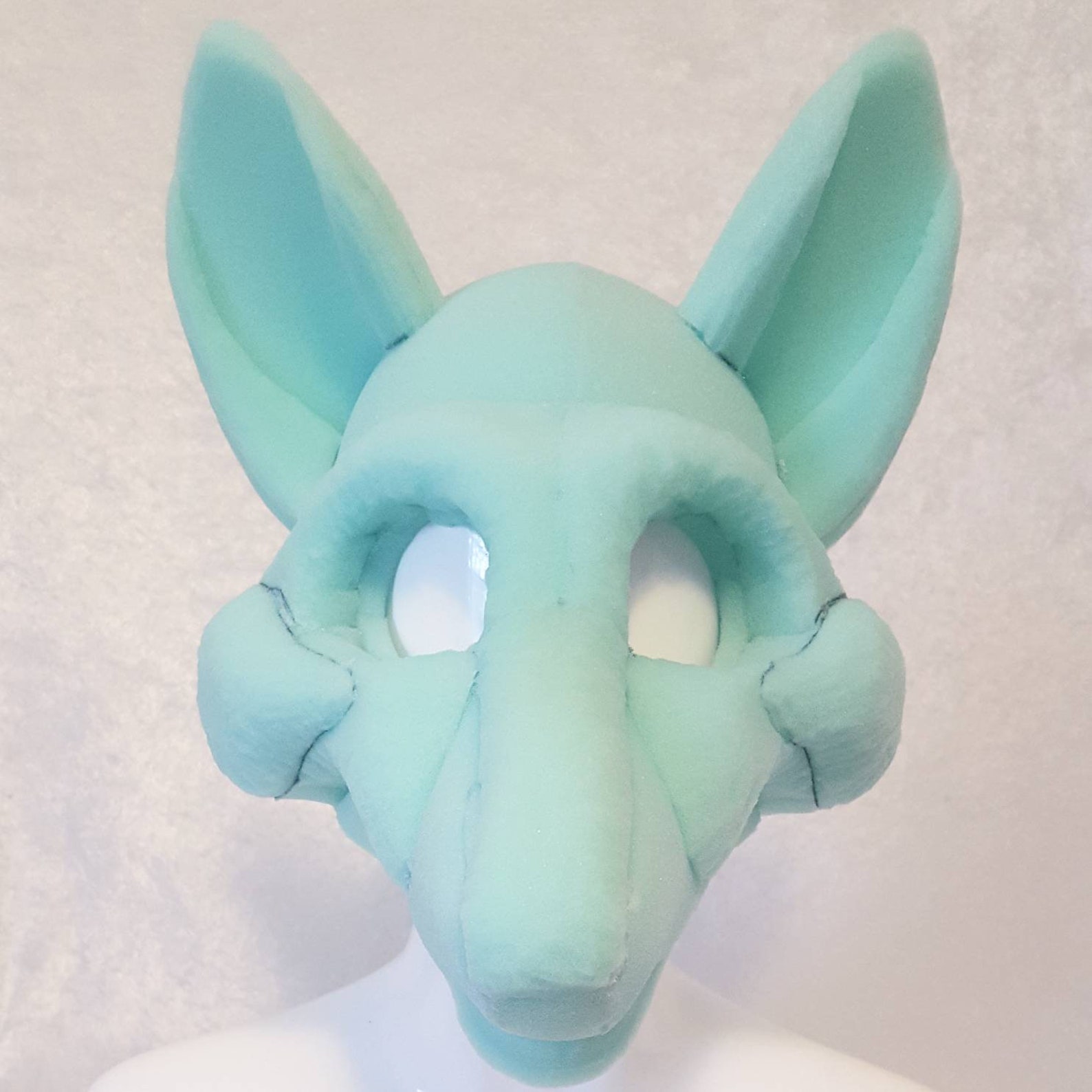 Wolf Fursuit Head Base Pattern and Tutorial Etsy