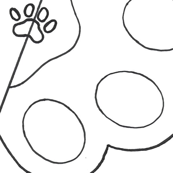 Fursuit Hand Paw Glove Pattern