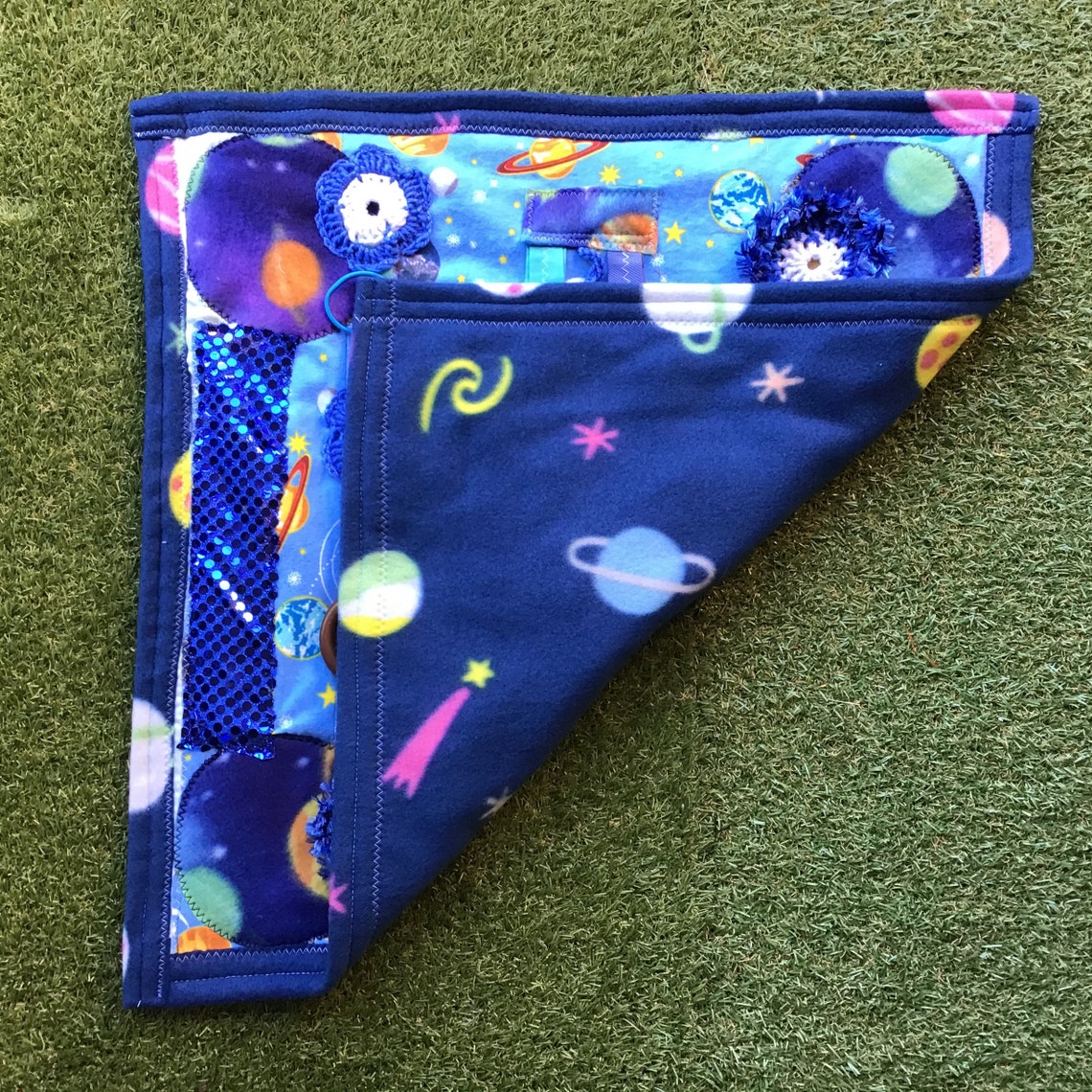 Fidget Quilt Tactile Lap Sensory Blanket Alzheimers Dementia | Etsy