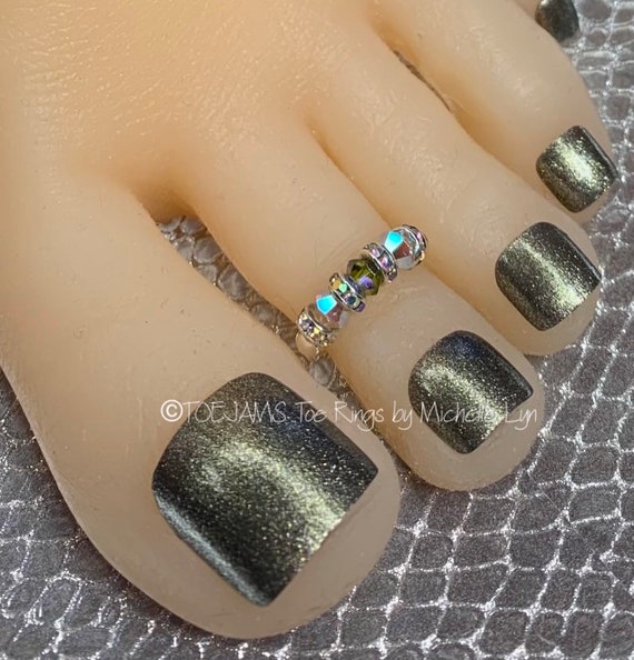 Swarovski toe ring deals