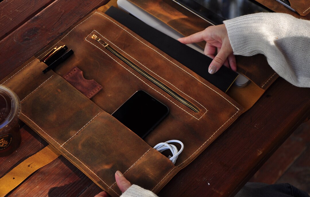 MacBook Pro/air 13 / 15 / 16 Inch Sleeve Leather Laptop Sleeve MacBook