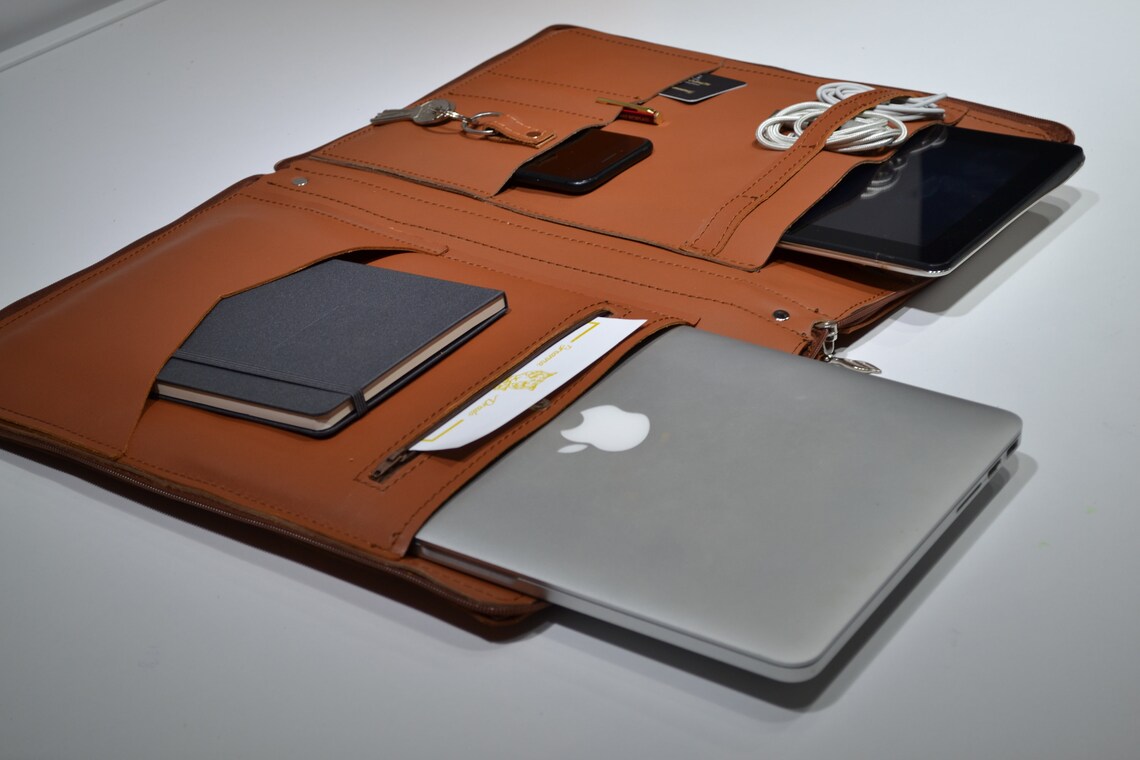 MacBook Pro/Air 13 / 15 / 16 inch sleeve Leather laptop Etsy
