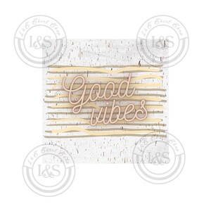 Good Vibes Neon Schatten Konfetti Hintergrund Linien PNG Clip Art Digital Download