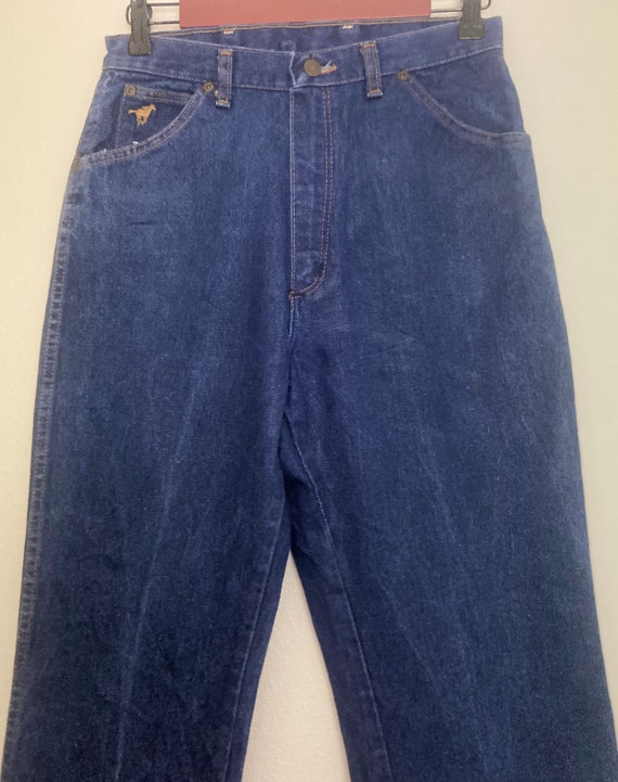 1980s 1990s Wrangler junior fit 28 x 32 high wais… - image 2