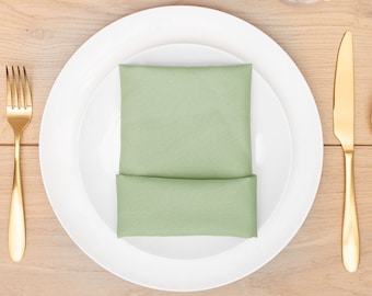 Sage Polyester Napkins