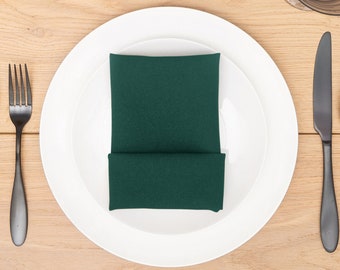 Hunter Green Napkin Polyester
