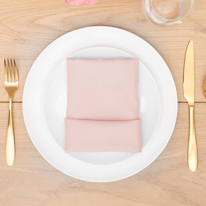 Blush Napkin Polyester