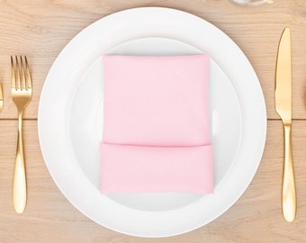 Pink Napkin Polyester