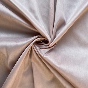 Blush Dupioni Faux Silk Fabric | Fabric By The Yard 52&quot;/54&quot; Width