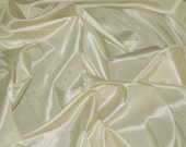 Ivory Taffeta Fabric Faux Silk Taffeta Fabric Fabric By The Yard 58 quot 60 quot