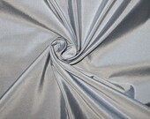 Silver Taffeta Fabric Faux Silk Taffeta Fabric Fabric By The Yard 58 quot 60 quot