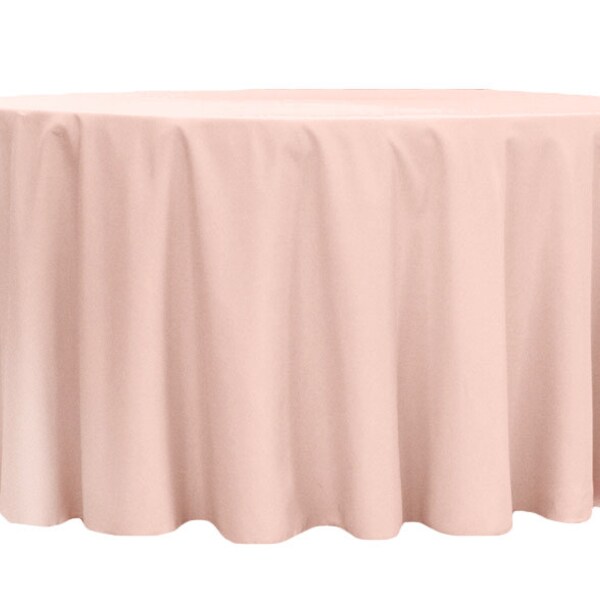 Blush Tablecloth Etsy