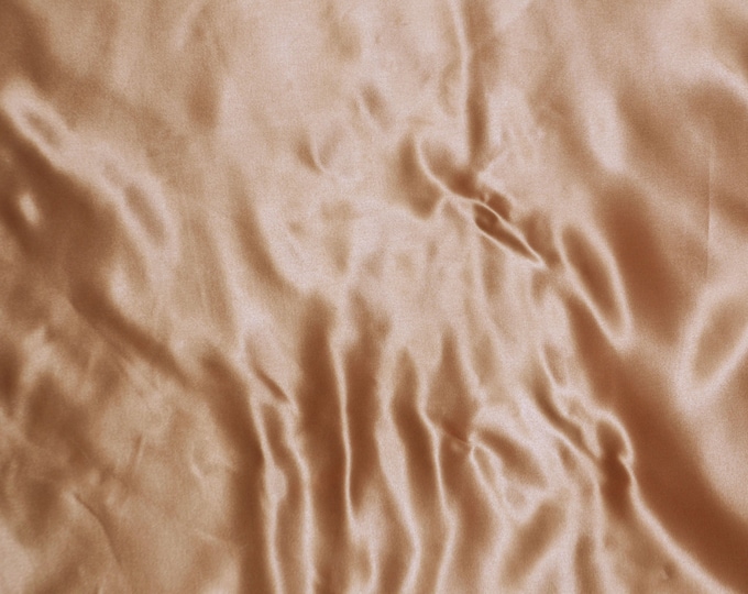 Blush Pink Fabric Bridal Satin Fabric Fabric by the Yard Etsy