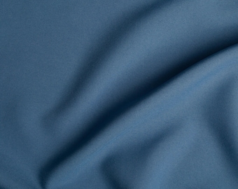 Slate Blue Polyester Fabric | Polypoplin By The Yard 58"/60" Width