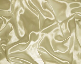 Ivory Bridal Satin Fabric | Fabric By The Yard 58"/60" Width