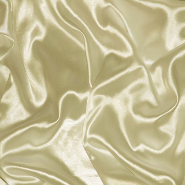 Ivory Bridal Satin Fabric | Fabric By The Yard 58"/60" Width