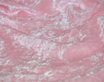 120" Round Pink Velvet Tablecloth | Wedding Tablecloths