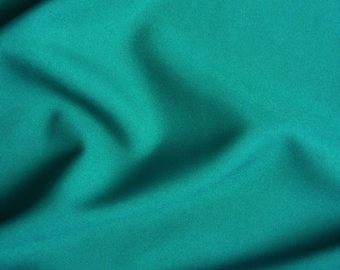 Teal Polyester Fabric | Polypoplin By The Yard 58"/60" Width