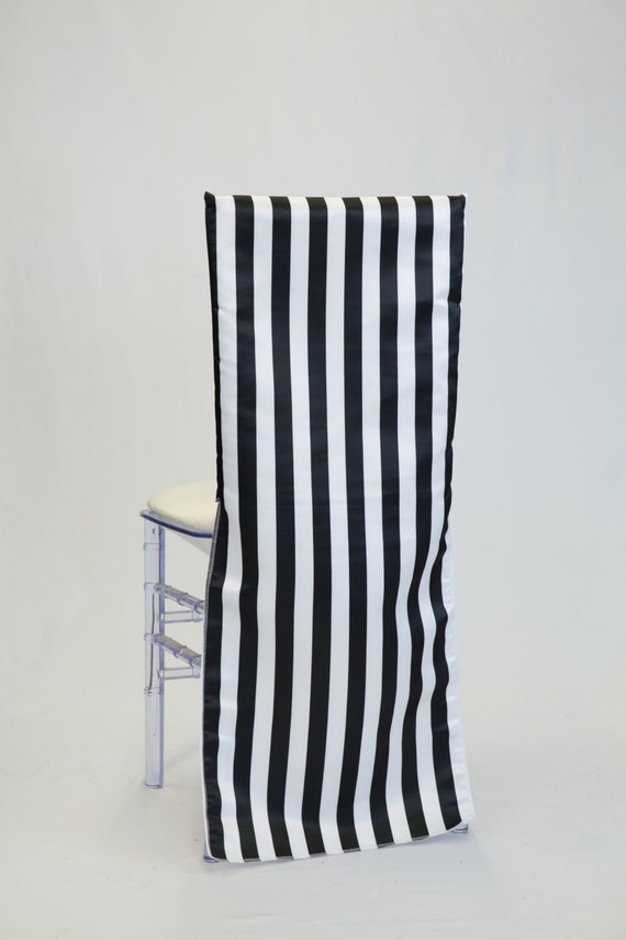 Black And White Striped L Amour Satin Chiavari Chair Cover Uk L Amour Satin Chiavari Chair Cover, Black And White Striped Chair Covers