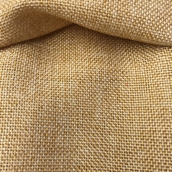 Faux Natural Burlap Fabric | Sold By The Yard 58"/60" Width