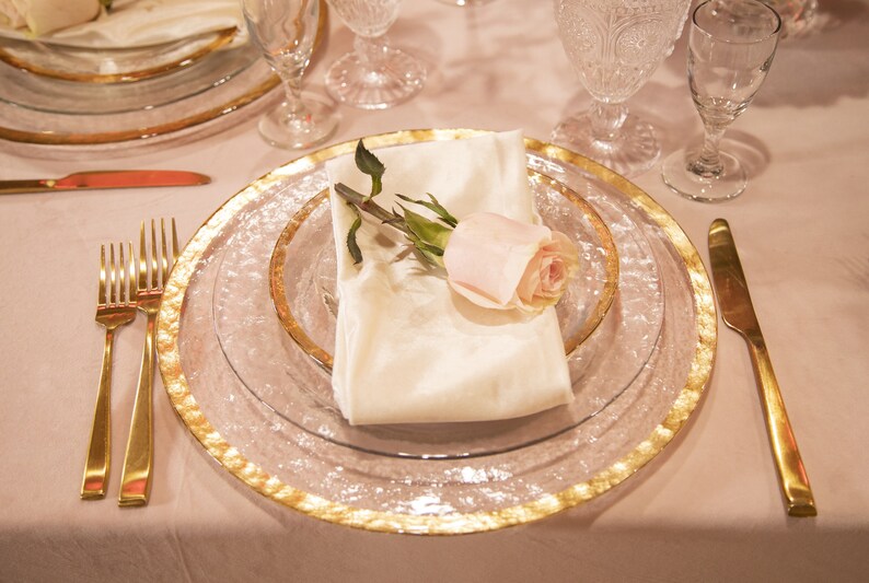 Ivory Velvet Napkin