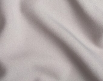 Silver Polyester Fabric | Polypoplin By The Yard 58"/60" Width