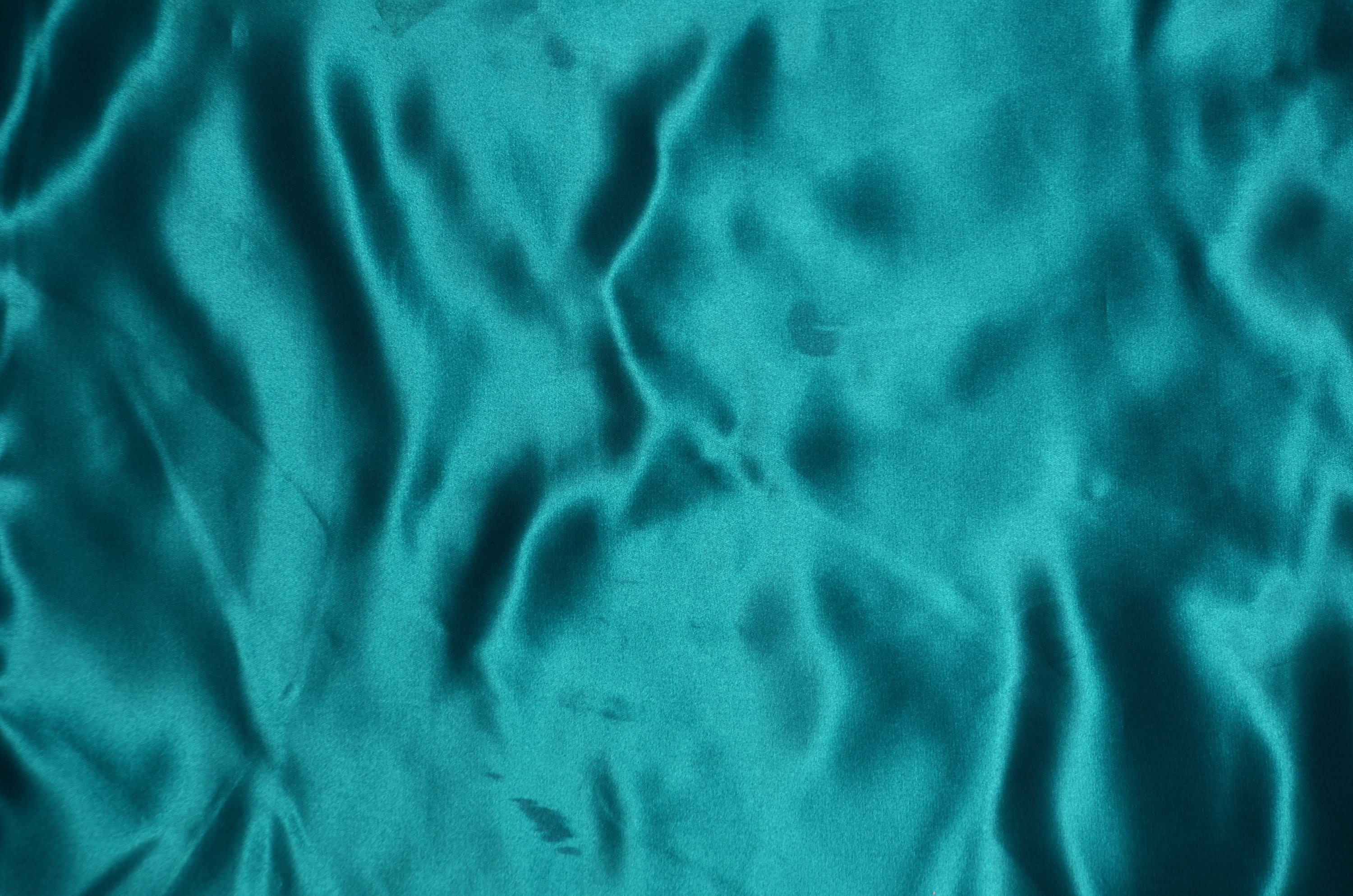 Dark Teal Satin Fabric Fabric by the Yard 58/60 - Etsy