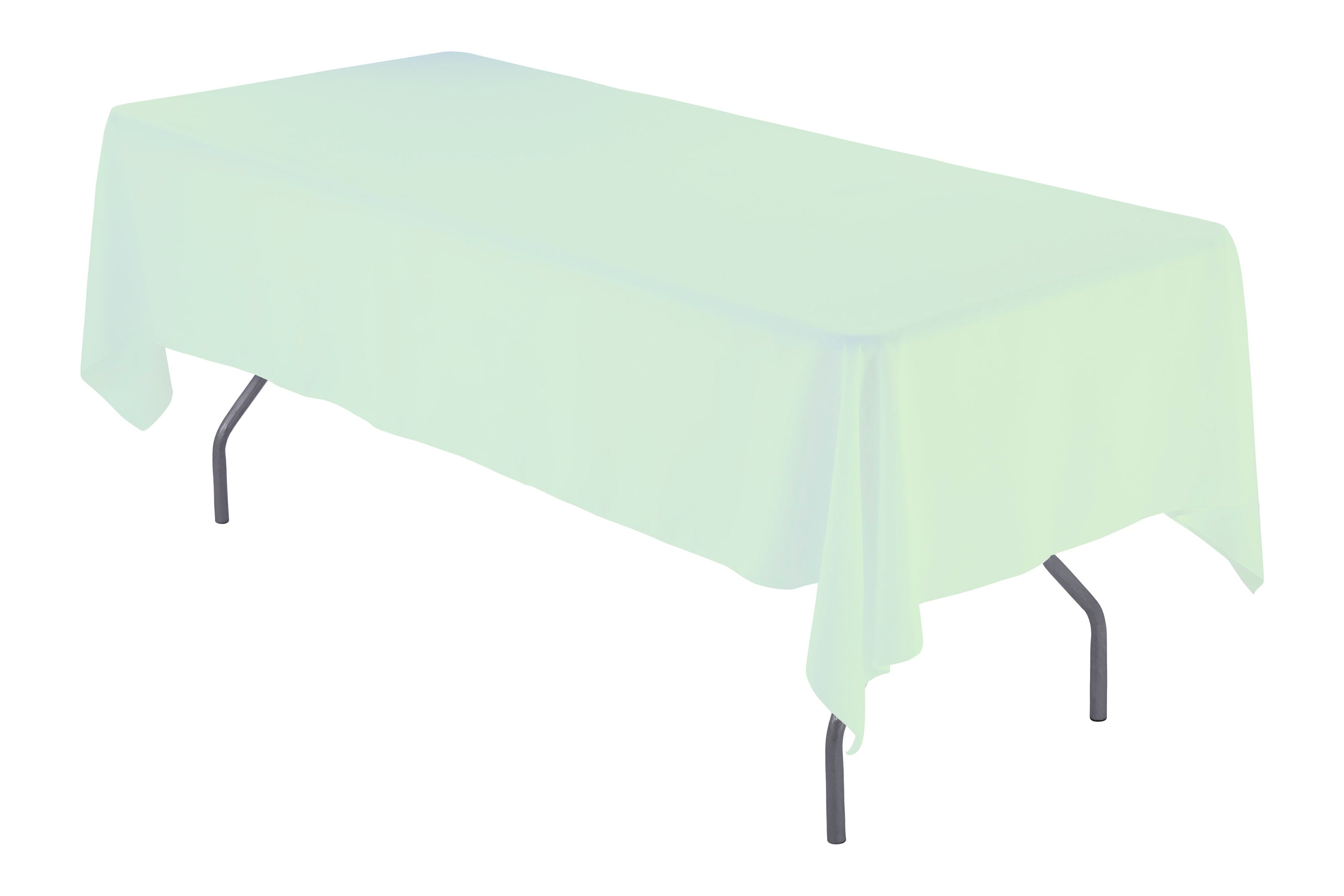 60 x 102 Rectangular Mint Green Tablecloth Etsy