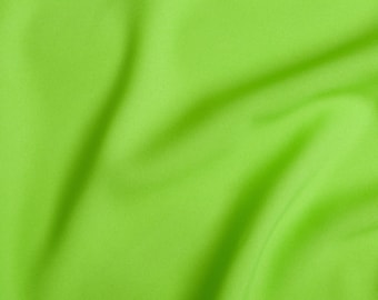Lime Polyester Fabric | Polypoplin By The Yard 58"/60"