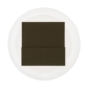 Olive Green Polyester Napkins image 2