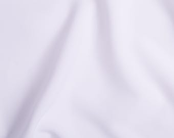 White Polyester Fabric | Polypoplin By The Yard 58"/60"