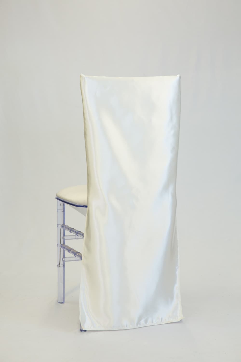 Ivory Satin Chiavari Chair Cover Etsy