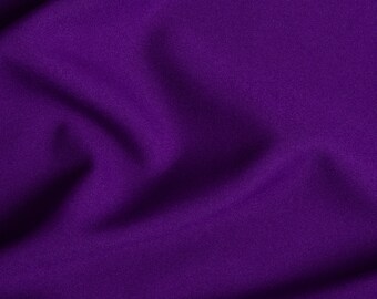 Purple Polyester Fabric | Polypoplin By The Yard 58"/60" Width