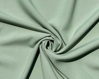 Sage Polyester Fabric | Polypoplin Fabric By The Yard 58"/60"
