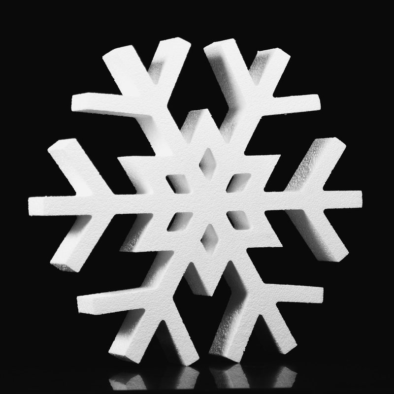 Foam Craft Snowflakes - Etsy
