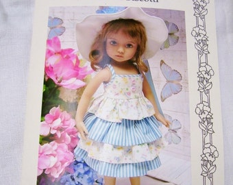 Paper Pattern for 13" Effner Little Darling, Summer Wardrobe Pattern  Free Ship USA