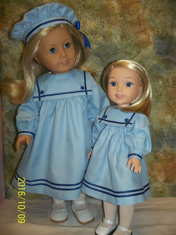 Blouse /"Sisters/" Pattern for 18/" and 14.5/" Wellie Wishers Socks Jumpers