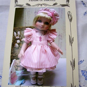 Paper Pattern for 10&quot; Ann Estelle, Patsy, Dress, Pinafore and Hat   Free Ship USA