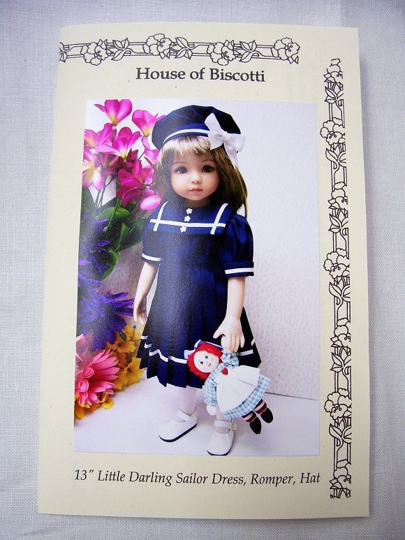 Vintage Japanese Toys Kawaii Showa Rubber Sweet Big Eye Little Girl Sailor  Japan Doll 6 