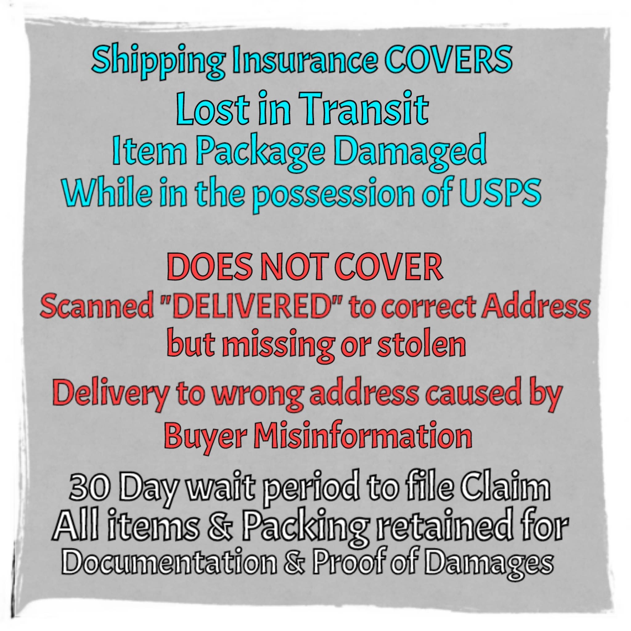 UPGRADE to USPS Priority Shipping. or Add Shipping Insurance. - Etsy